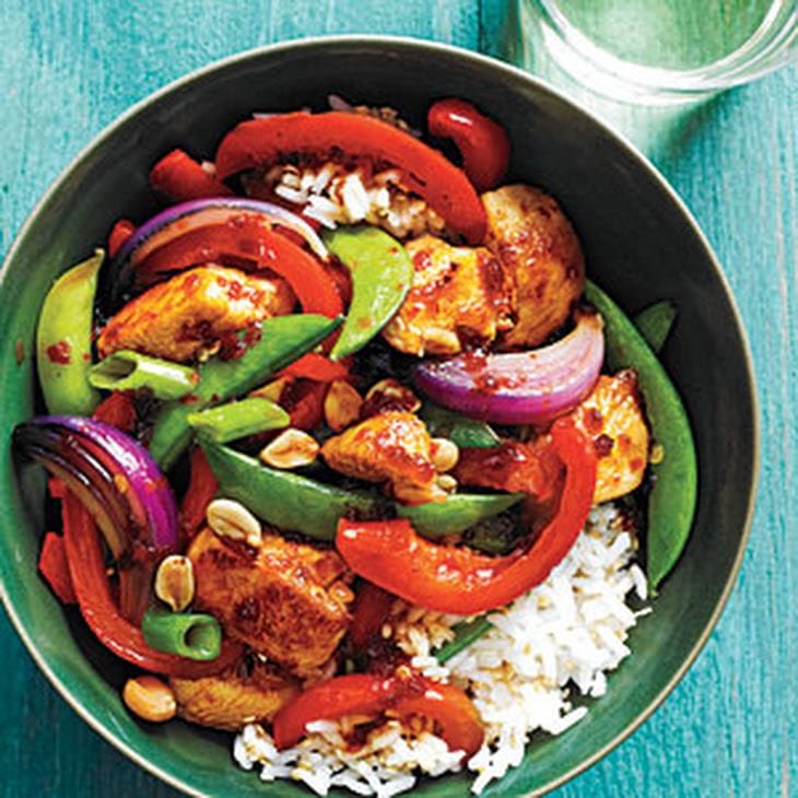 Recette de poulet asiatique parfumé au sambal oelek