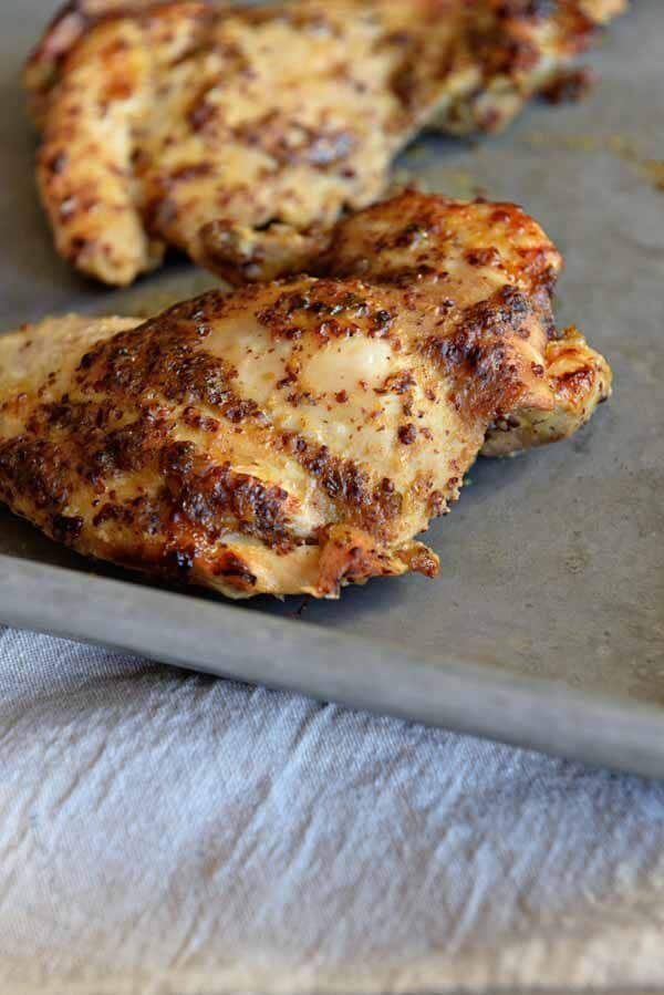 Recette cuisse de poulet au four