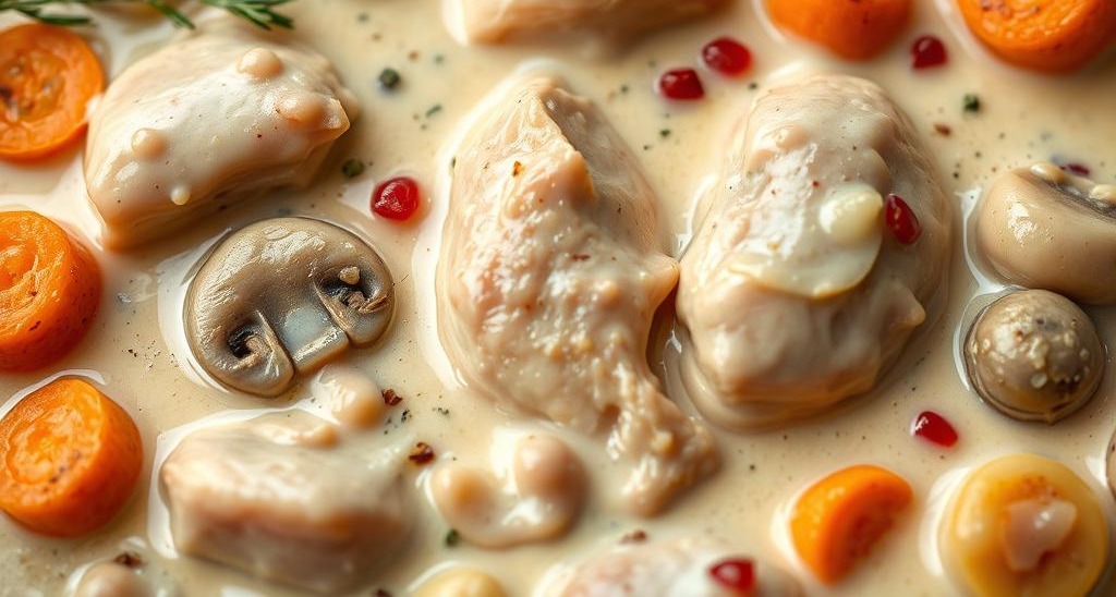 Blanquette de Poulet au Thermomix : la Recette Crémeuse et Inratable