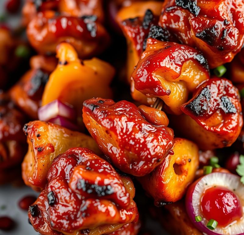 Brochettes de Poulet Marinées BBQ : la Recette Facile pour un Barbecue Réussi