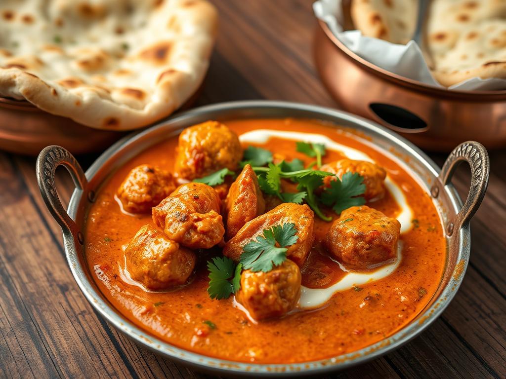 Poulet tikka masala — marinade au yaourt fumé et garam masala