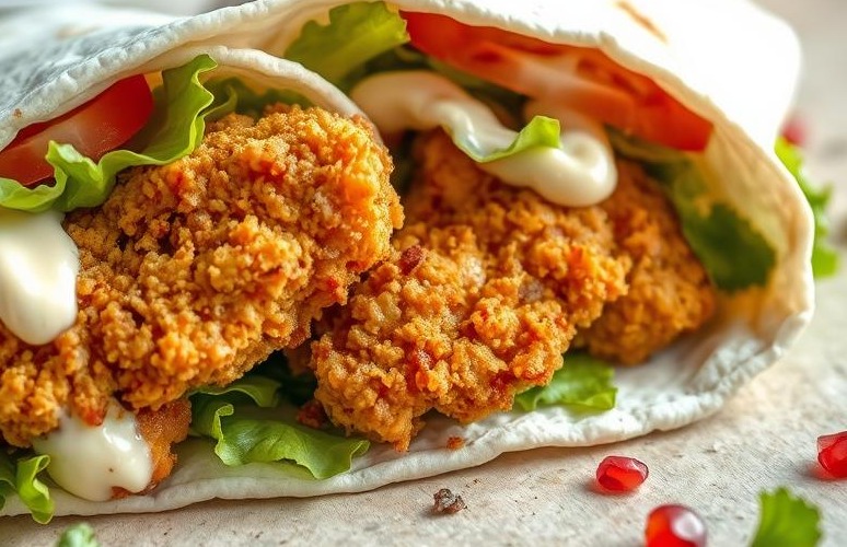 Wrap de Poulet Croustillant : la Recette Facile et Gourmande Façon Street Food